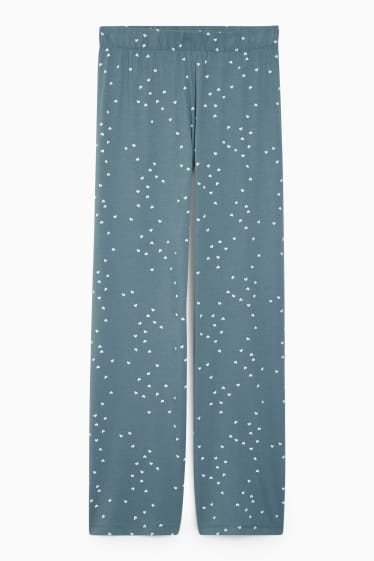 Femei - Pantaloni de pijama - verde