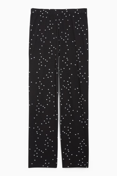 Femmes - Pantalon de pyjama - noir