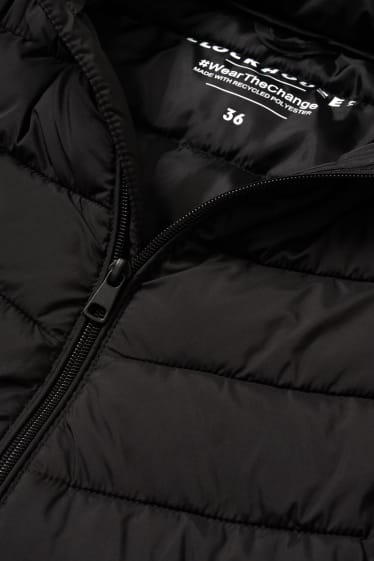 Donna - CLOCKHOUSE - giacca trapuntata con cappuccio - nero