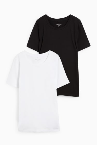 Dámské - Multipack 2 ks - těhotenské tričko - bílá