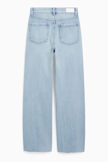 Femei - CLOCKHOUSE - loose fit jeans - talie înaltă - denim-albastru deschis