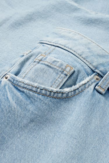 Damen - CLOCKHOUSE - Loose Fit Jeans - High Waist - helljeansblau