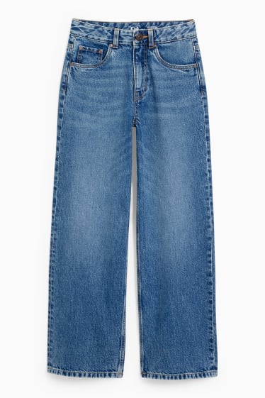 Nena - Texans wide leg - texà blau