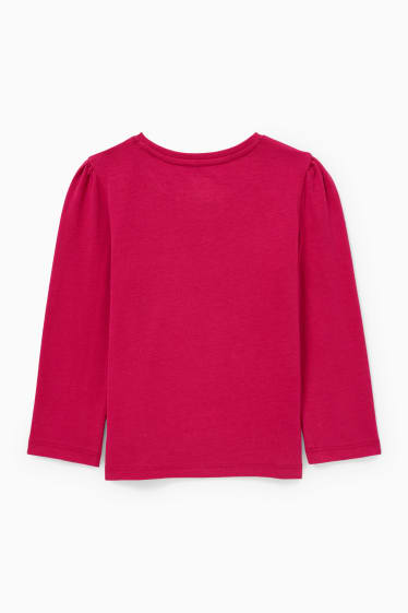 Bambine - Minnie - maglia a maniche lunghe - rosa scuro