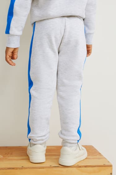 Enfants garçons - Naruto - bas de jogging - gris clair chiné