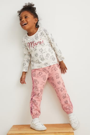 Bambine - Gli Aristogatti - pantaloni sportivi - rosa