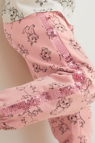 Bambine - Gli Aristogatti - pantaloni sportivi - rosa
