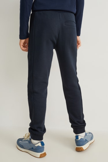 Enfants garçons - Pantalon de jogging - bleu foncé