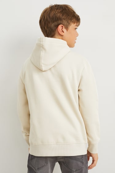Kinder Jungen - Hoodie - hellbeige