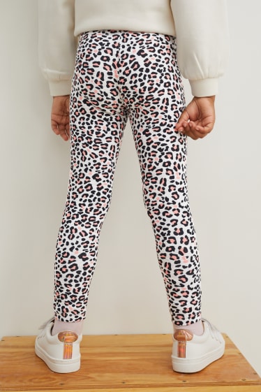 Enfants filles - L.O.L. Surprise - leggings doublés - gris