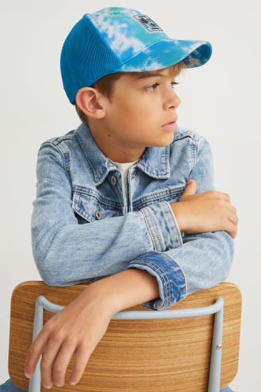 Children - Baseball cap - dark turquoise