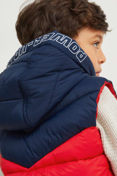 Kinderen: jongens - PAW Patrol - gewatteerde bodywarmer - rood