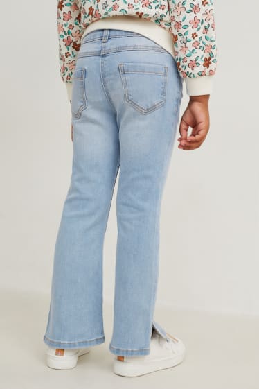 Kinder - Flared Jeans - helljeansblau