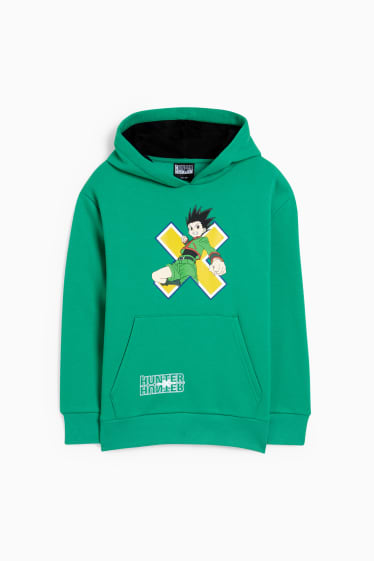 Enfants garçons - Hunter x Hunter - sweat à capuche - vert