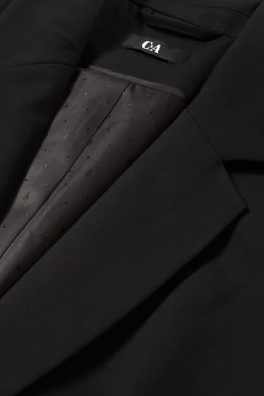 Dames - Business-blazer - getailleerd - Mix & Match - zwart