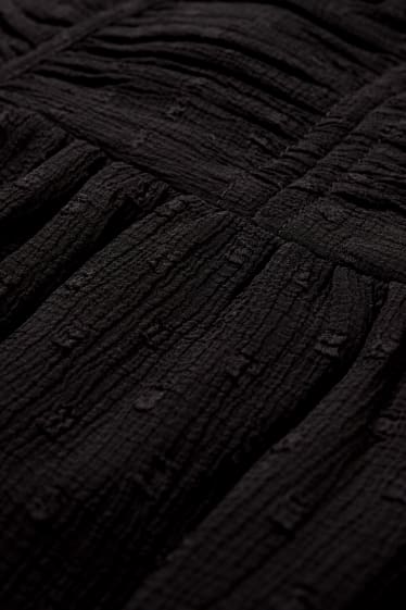 Dámské - CLOCKHOUSE - áčkové šaty - černá