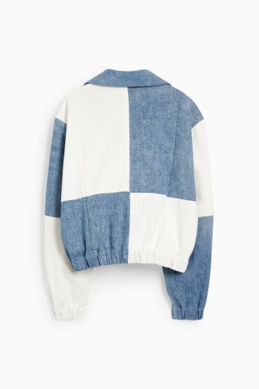 Damen - C&A x E.L.V. Denim - Jeansjacke - helljeansblau