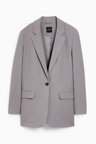 Femmes - CLOCKHOUSE - blazer - coupe relax - gris