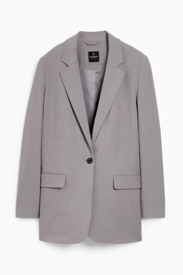 Women - CLOCKHOUSE - blazer - relaxed fit - gray