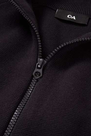Men - Cardigan - dark blue