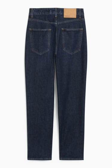 Femei - Straight jeans - talie înaltă - denim-albastru