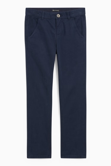 Enfants garçons - Chino - bleu foncé