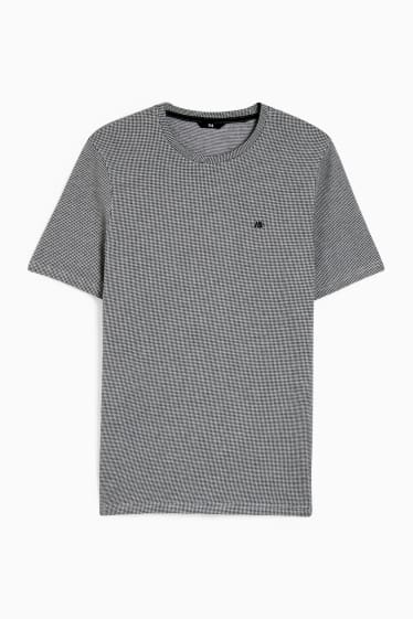 Herren - T-Shirt - schwarz / weiss