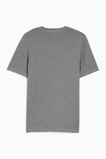 Herren - T-Shirt - schwarz / weiss