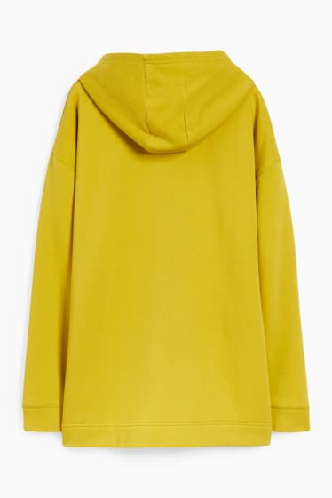 Damen - Basic-Hoodie - gelb