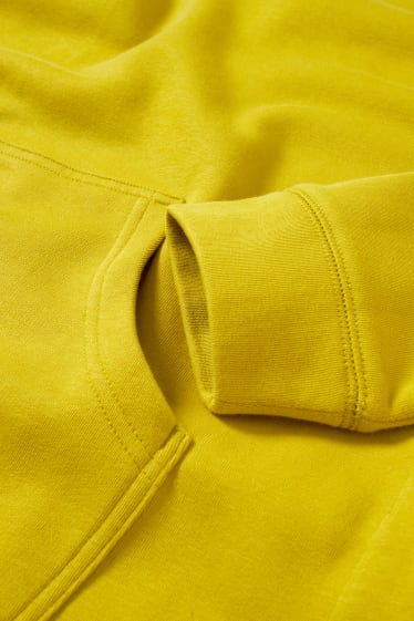 Damen - Basic-Hoodie - gelb