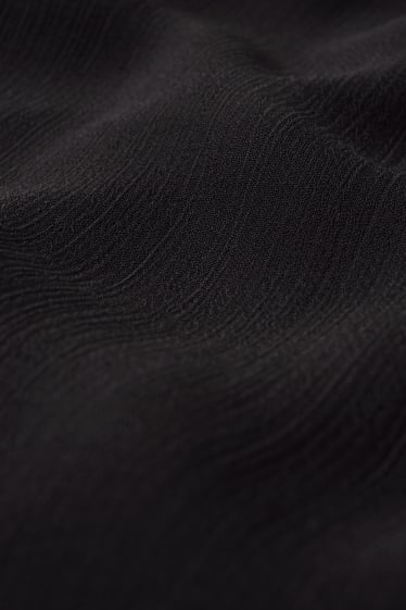 Femmes - Robe en mousseline - noir