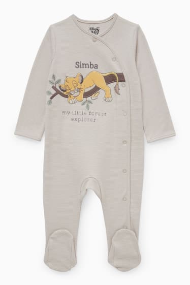 Nadó nen - El Rei Lleó - pijama per a nadó - gris clar