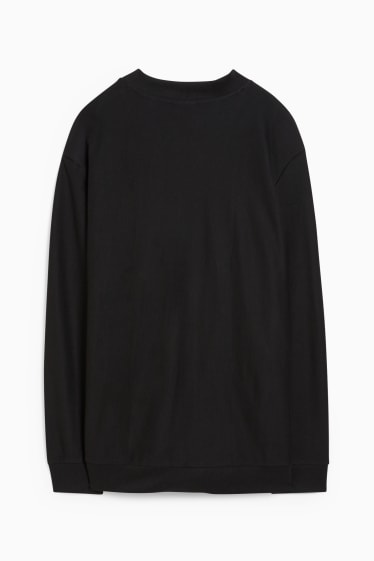 Men - Zip-through sweatshirt - black