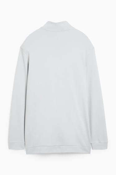 Men - Zip-through sweatshirt - light gray