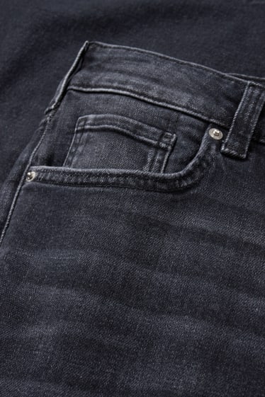 Ragazzi e giovani - CLOCKHOUSE - flared jeans - vita alta - LYCRA® - jeans grigio scuro