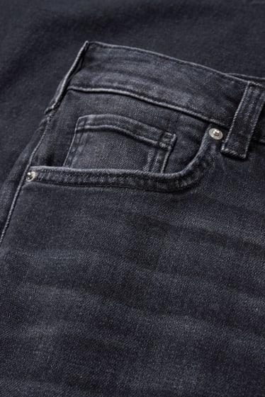 Donna - CLOCKHOUSE - flared jeans - vita alta - LYCRA® - jeans grigio scuro