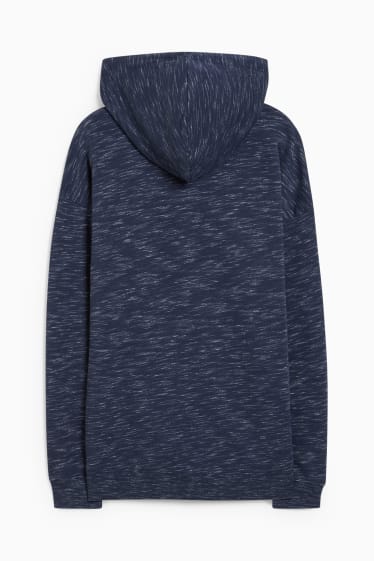 Men - Zip-through hoodie - dark blue
