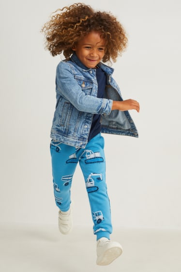 Enfants garçons - Lot de 5 - pantalons de jogging - bleu foncé
