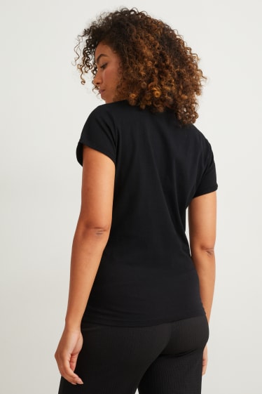 Damen - Still-T-Shirt - schwarz