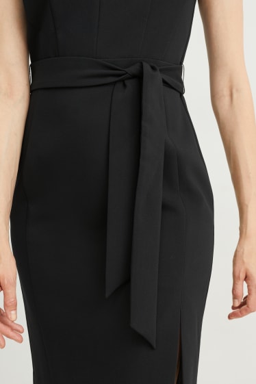 Dames - Business-jurk - zwart