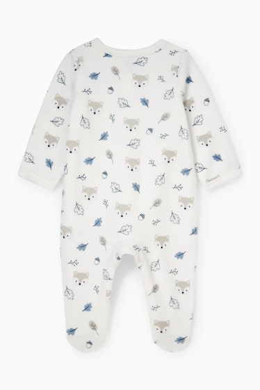Bébés - Pyjama bébé - blanc crème