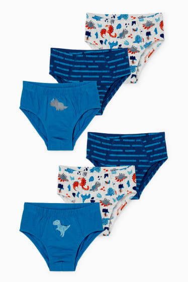 Kinderen - Set van 6 - slip - donkerblauw