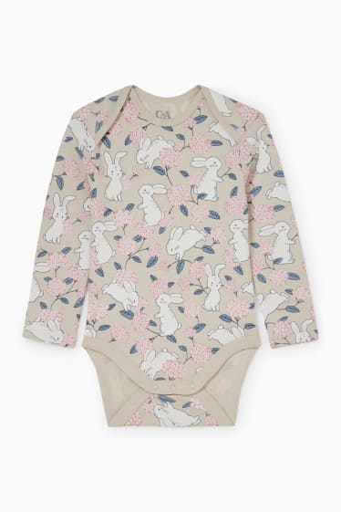 Baby: meisjes - Rompertje - licht beige