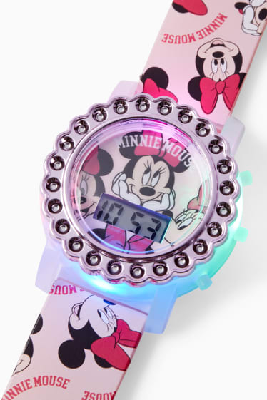 Bambini - Minnie - orologio da polso - rosa