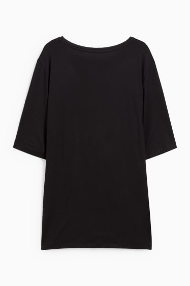 Donna - T-shirt per allattamento - nero