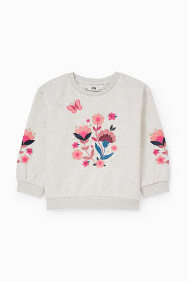 Kinder Mädchen - Sweatshirt - hellbeige