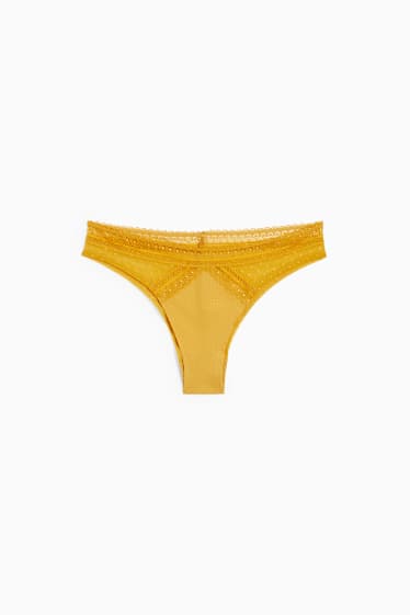 Femmes - Culotte - orange clair