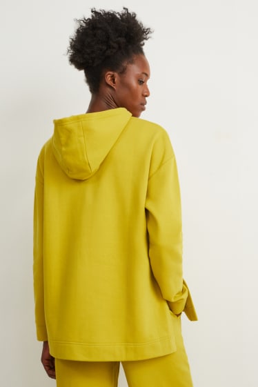 Damen - Basic-Hoodie - gelb