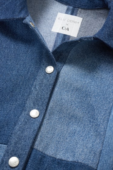 Dámské - C&A x  E.L.V. Denim - džínová bunda - džíny - modré