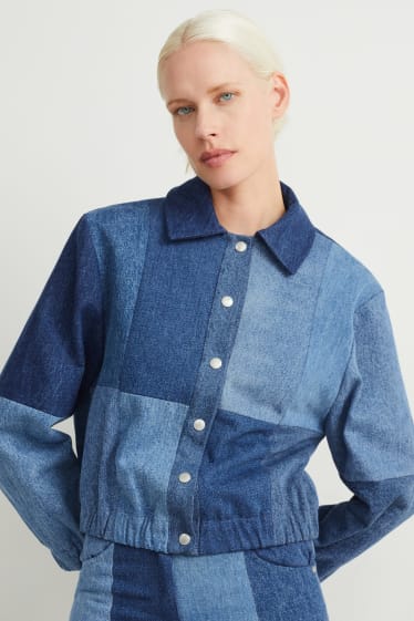 Dona - C&A x E.L.V. Denim - caçadora texana - texà blau